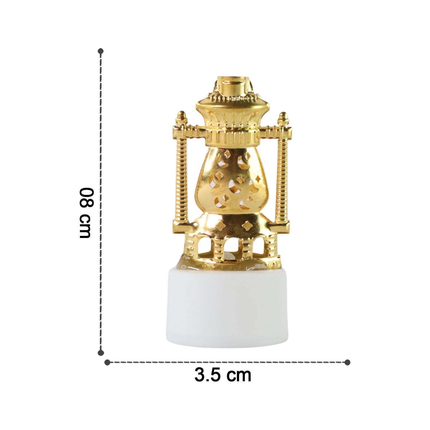 Mini Lantern-Style Flameless LED Tealights - (4 Pc) Mini Lantern-Style Flameless LED Tealights - (4 Pc)